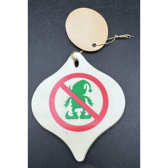 New 1982 Hallmark QHT534-1 Lite Christmas Trimmer Tree Ornament NO ELVES Rare 6D - Picture 7 of 8